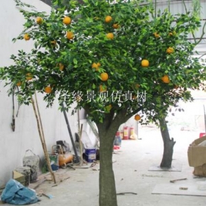庭院仿真橙子树设计仿真橙子树哪有卖